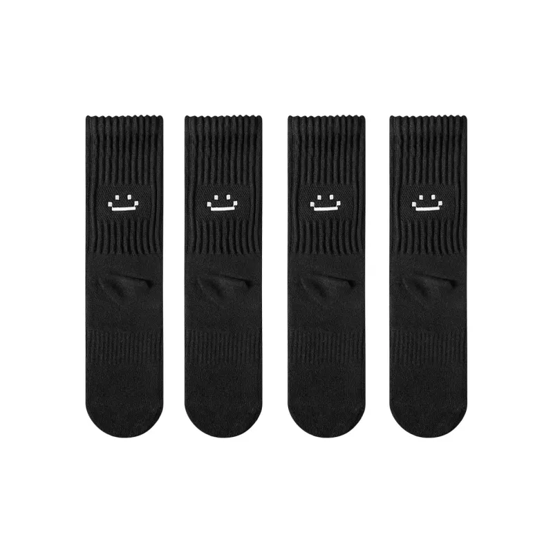 ZEROIN Mid Calf Socks Unisex 4 Pack-51