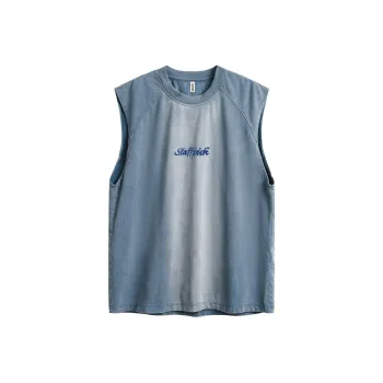 JASONWOOD Tank Tops Unisex Blue