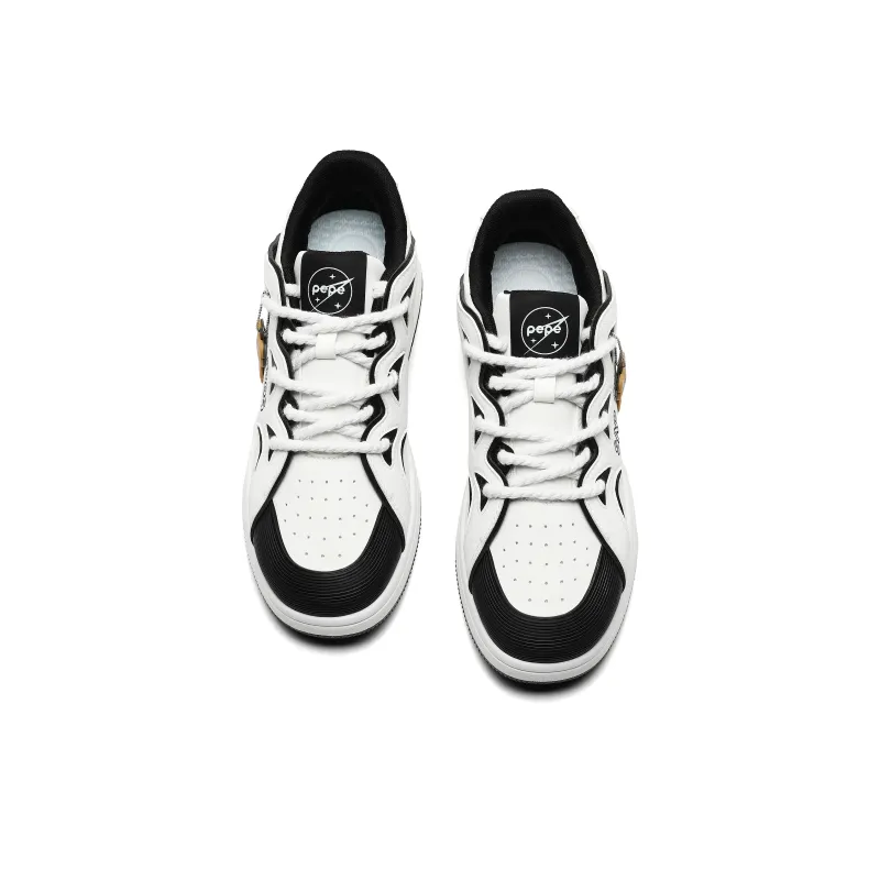 Pepe The Frog Low Top Skateboard Shoes Unisex-5