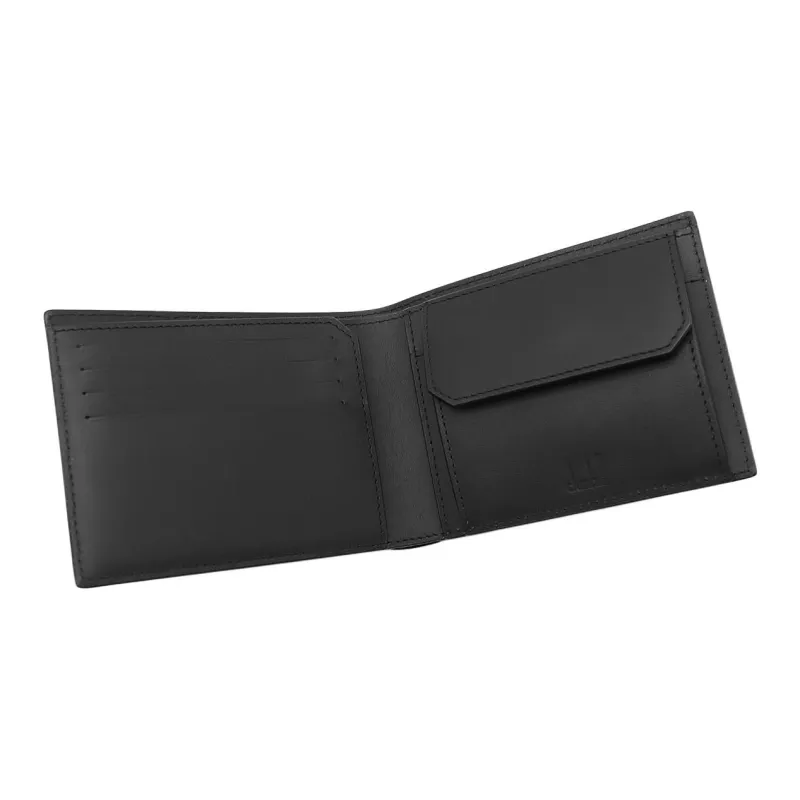 Dunhill Coated Canvas Wallet Men's Granite Gray-2
