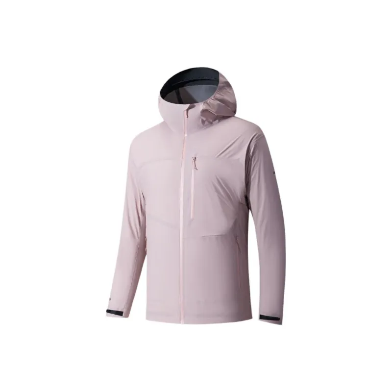 Anta Windproof Windbreaker Jacket Men's Light Lotus Root Powder-0