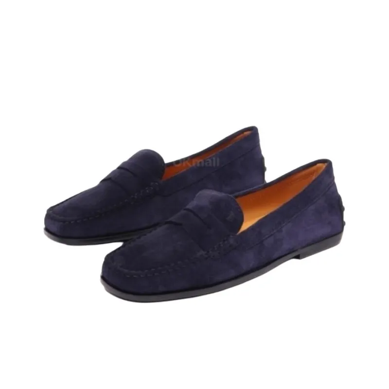 TOD'S City Gommino Loafers Men's Blue-1