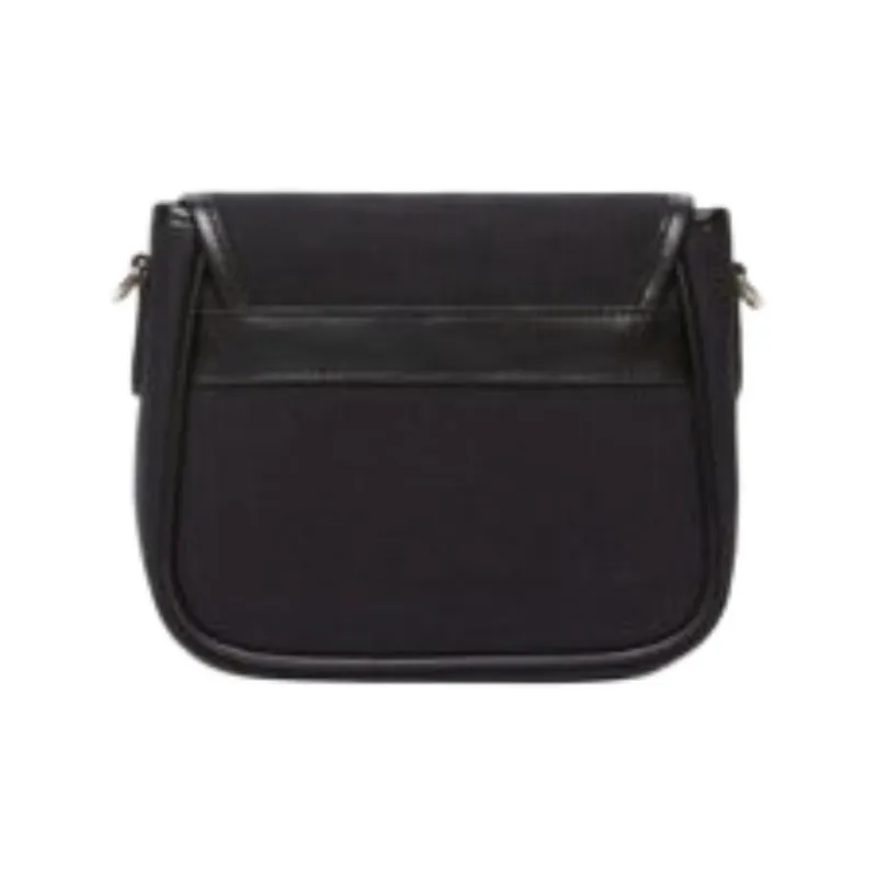 WEEKEND MaxMara Cotton Shoulder Bag Women's Black-3