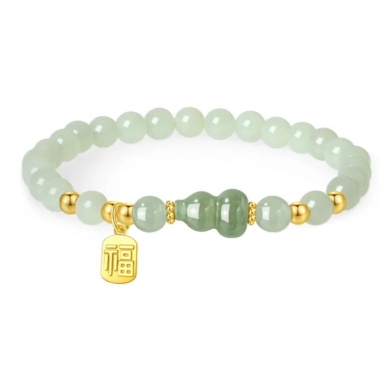 Master Kim Bracelets Pale Greenish White Jade Women's-0