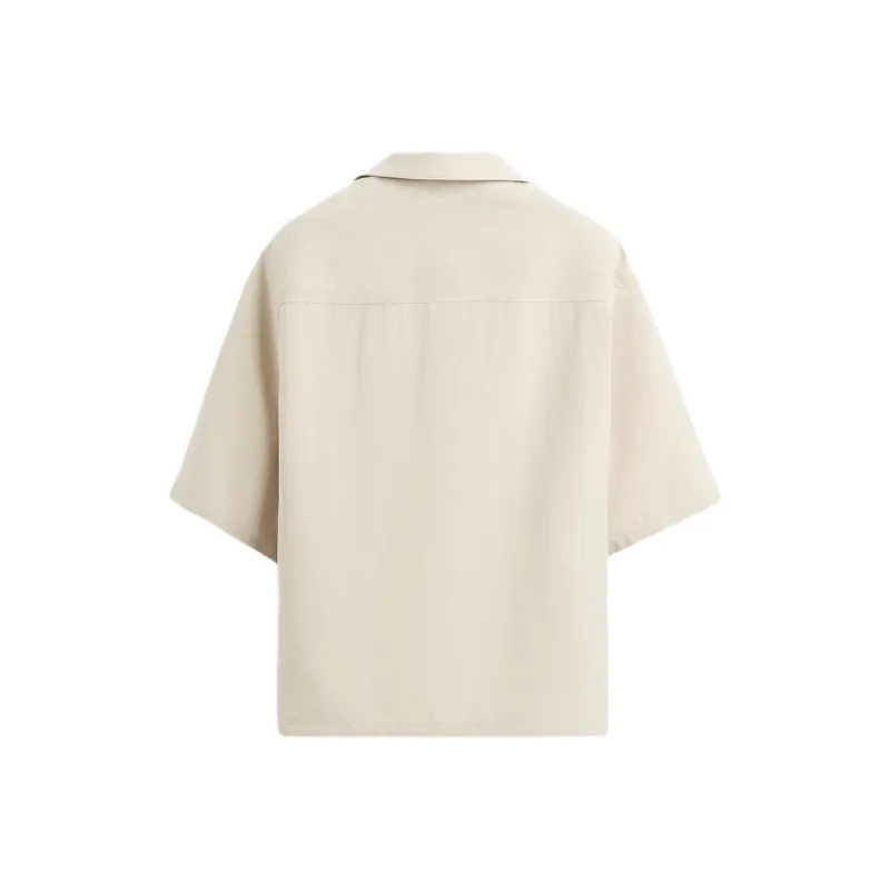 ZARA Shirts Men Light Beige-1