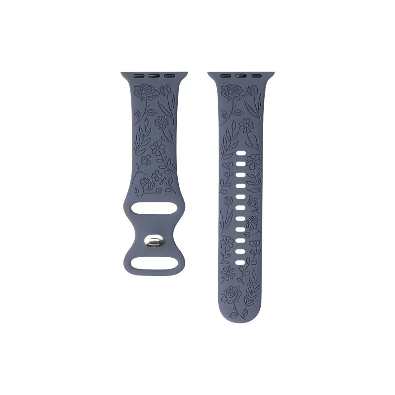 KVZUVUU IwatchS10/s9/8/7/6/Ultra Apple Compatibility Watch Band 195mm Silicone Material-7