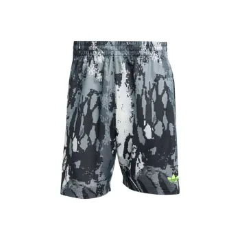Adidas Originals Archive SS25 AOP Sports Shorts Men's Gray/Black/White/Green