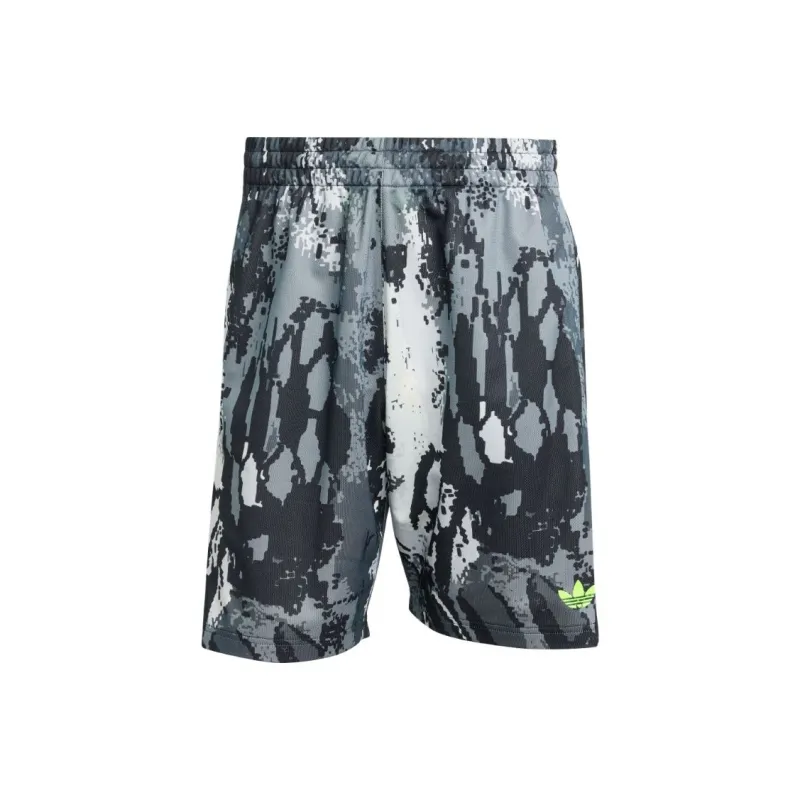 Adidas Originals Archive SS25 AOP Sports Shorts Men's Gray/Black/White/Green-0