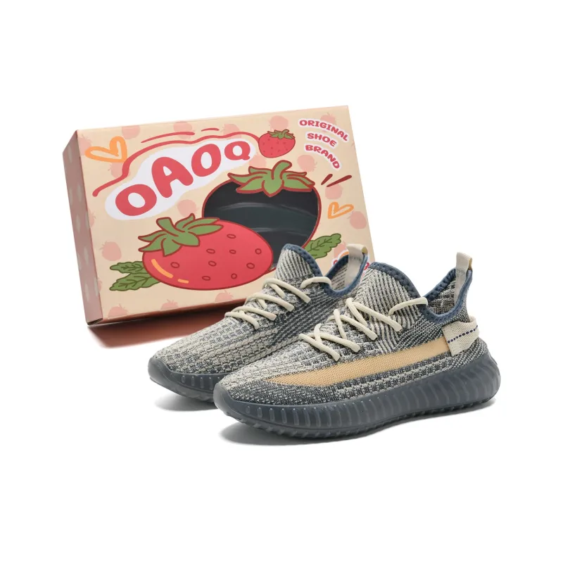OAOQ Cushioning Height Increasing Abrasion Resistant Lightweight Slip Resistant Low Top Casual Shoes Unisex-36