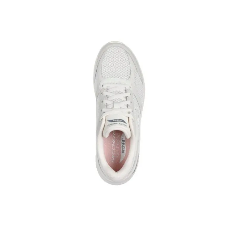 Skechers ARCH FIT 2.0 Low Top Running Shoes Women's White-3