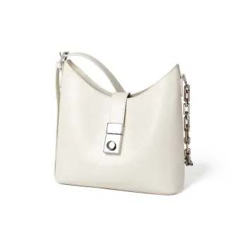 AOKANG Synthetic Leather Crossbody Bag, Shoulder Bag Women's Ecru/Milk Tea Apricot/Classic Black
