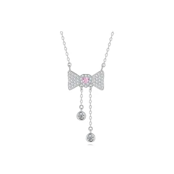 ALI THE FOX 925 Sterling Silver Necklaces Women's