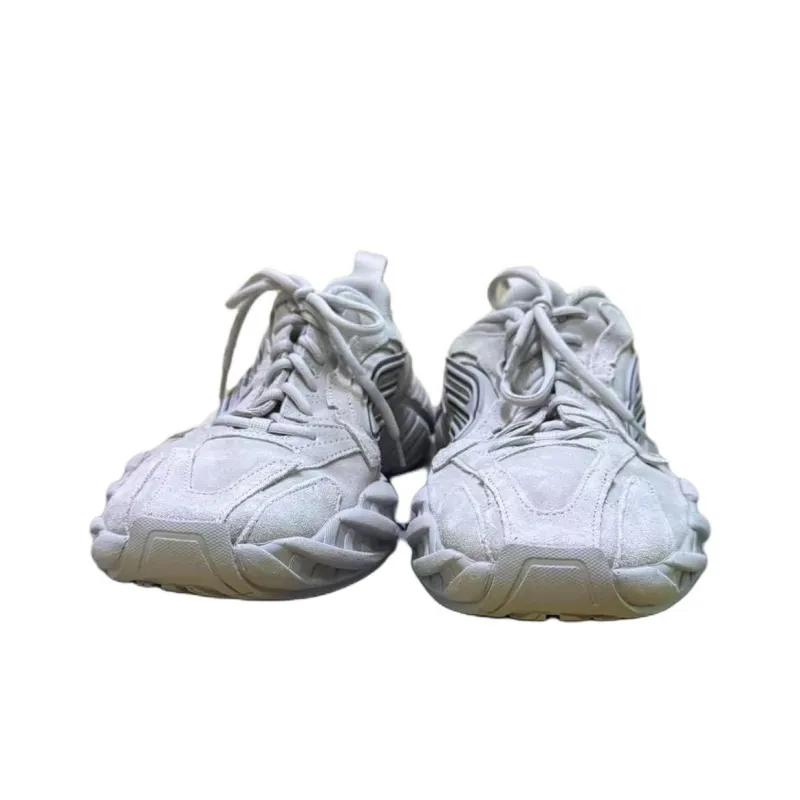Balenciaga Monday Low Top Chunky Sneakers Women's Gray-3