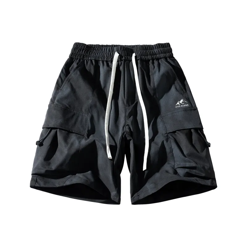 Yiwen Cargo Shorts Unisex-0