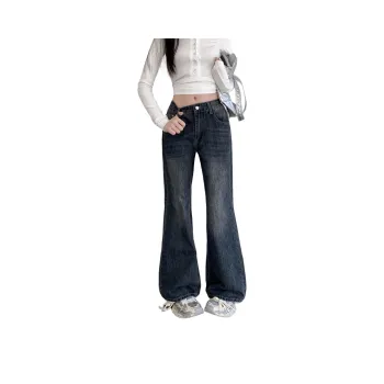 Dior Beauty Jeans Women's Blue Gray