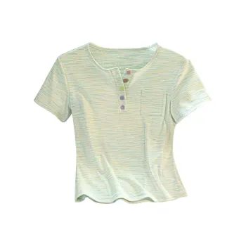 Cypress House T Shirts Women's Yellow Green