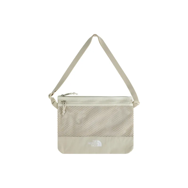 THE NORTH FACE Nylon Shoulder Bag Unisex Cream White-0