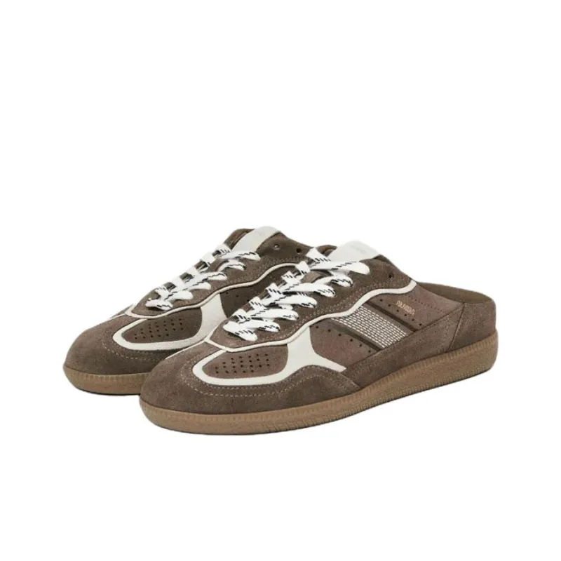 ALOHAS Closed Toe Slippers Women's Taupe-3