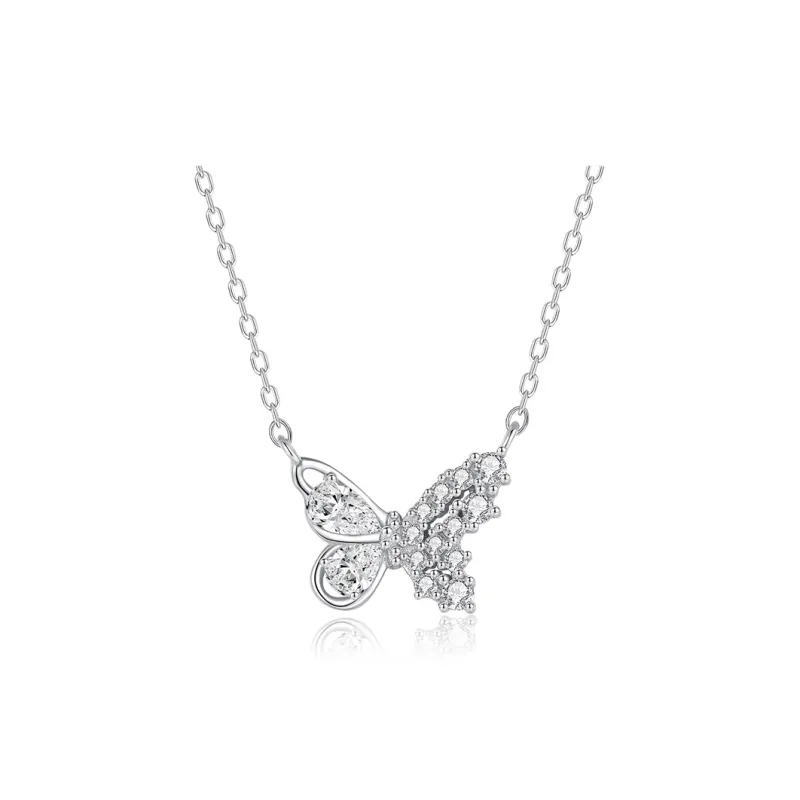 ALI THE FOX S925 Silver Necklaces Women's-0