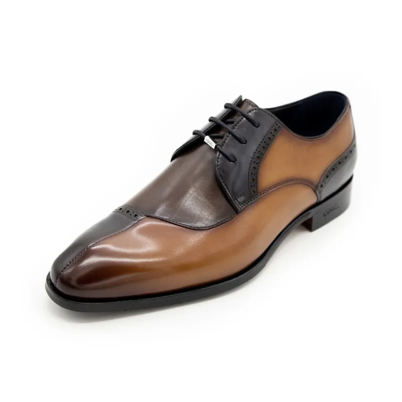 Satchi Dress Shoes, Derby Shoes Men's Yellow Gray-2