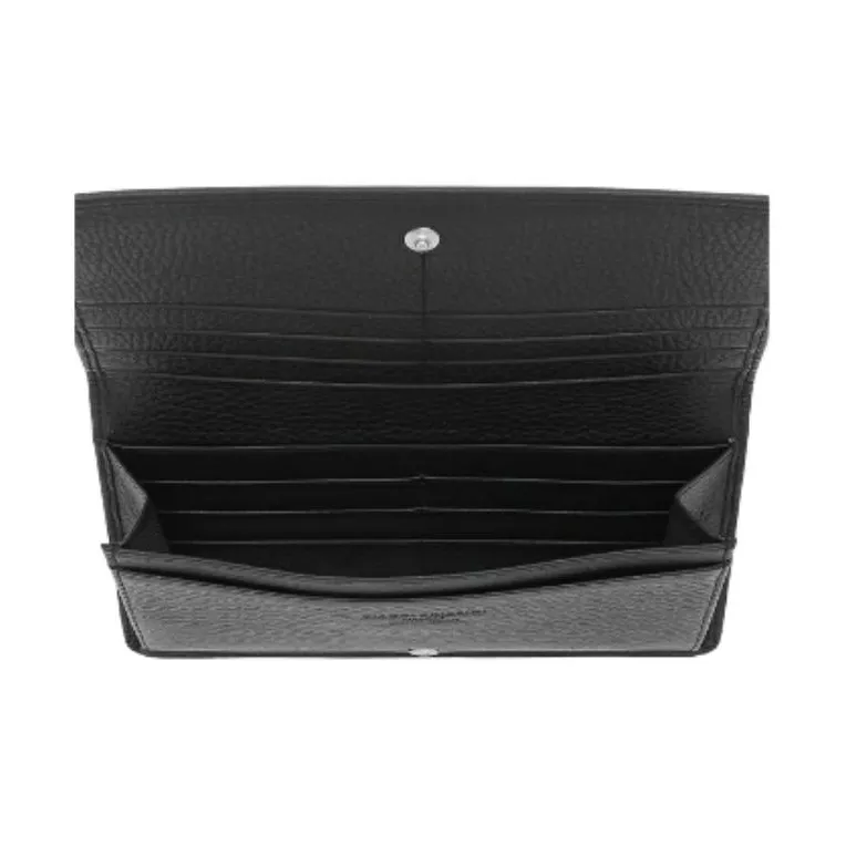GIANNI CHIARINI Leather Wallet Women's Black-5
