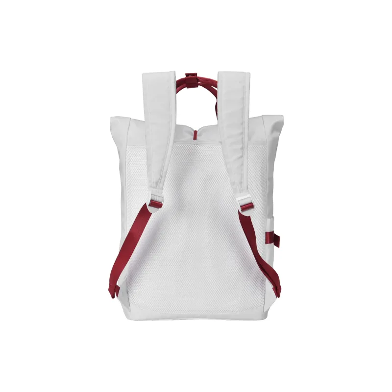 DRACONITE Polyester Backpack Regular Unisex Red And White Two Tone-7
