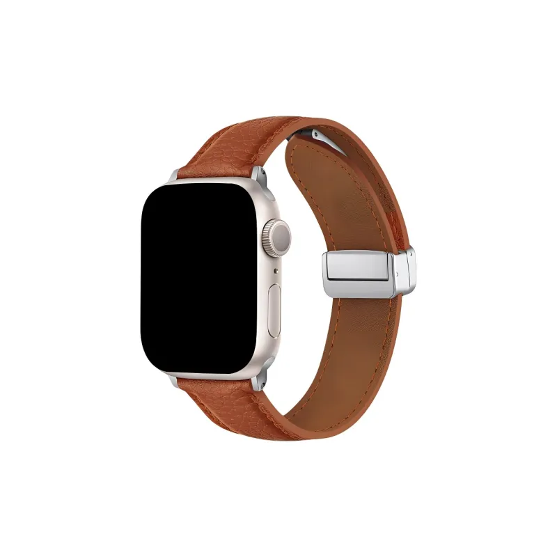 KVZUVUU Apple Compatibility Watch Band Leather-10