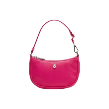 Lululemon Recycled Nylon Shoulder Bag Mini Women's Raspberry Pink