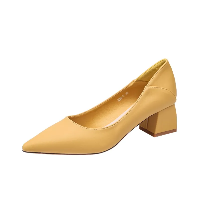 YAFEI XUANYU Chunky Heel High Heels Women's-21