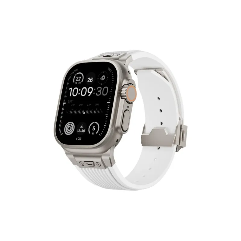 KVZUVUU Apple Compatibility Watch Band 215mm Silicone Material-16