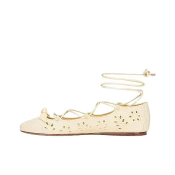Alexandre Birman Clarita Casual Single Shoes Women's Cream