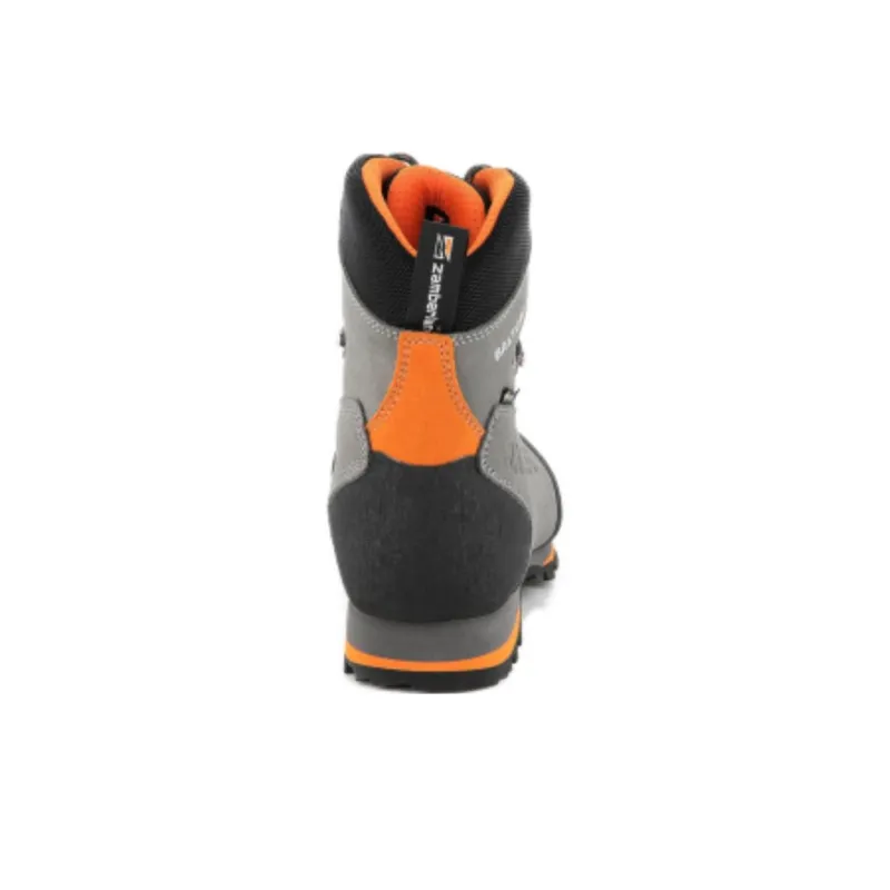 Zamberlan Abrasion Resistant Slip Resistant Crew Outdoor Boots Men's Gray Black Orange-4