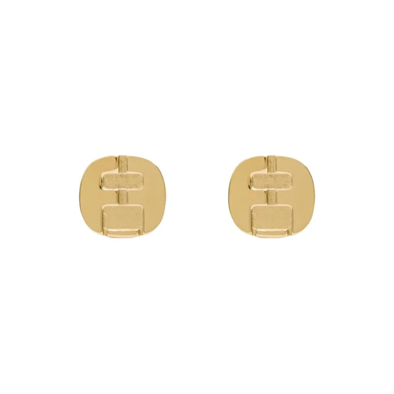 FERRAGAMO Brass Earrings Women's Gold-0