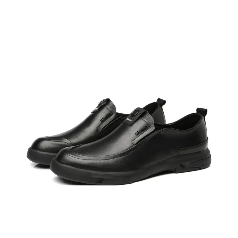 Wen Nai Casual Shoes Men's Black-3
