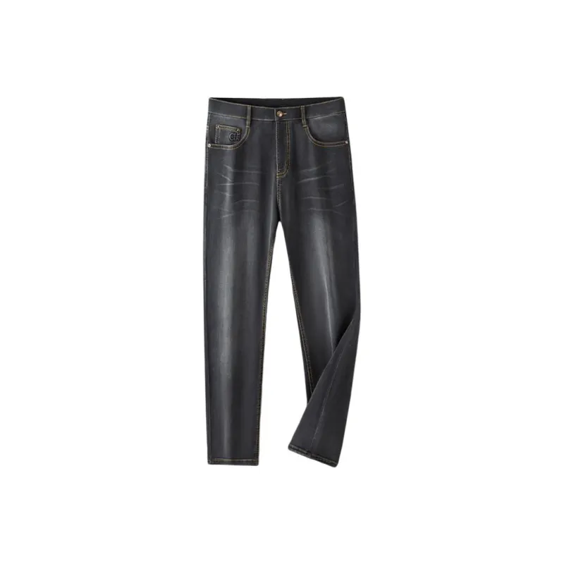 Devanro Jeans Men Gray-0