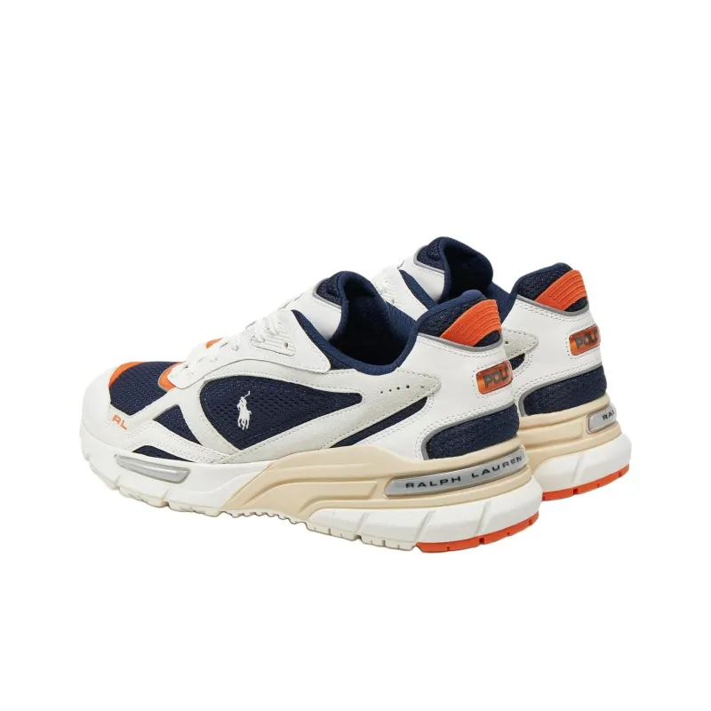 Polo Ralph Lauren Trackster 275 Low Top Casual Shoes Men's White-3