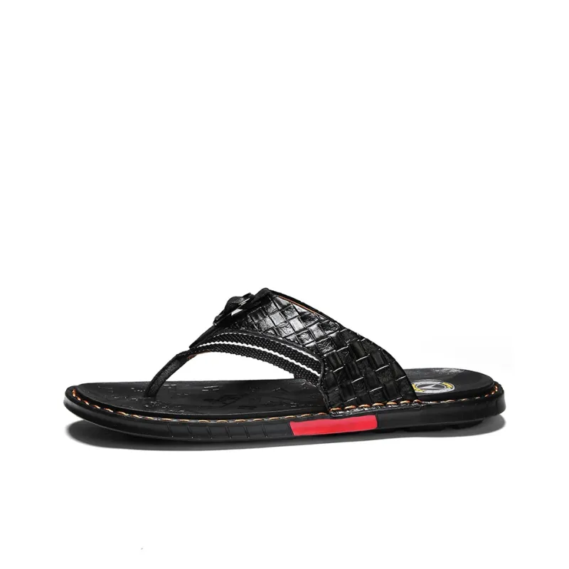 XIMO BULL Rubber Sole Antibacterial Flip Flops Men's-0