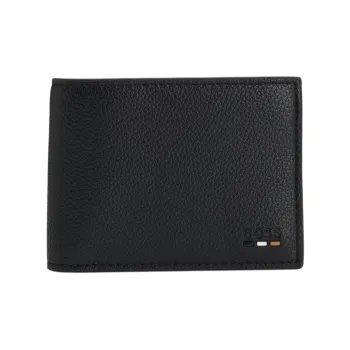 HUGO BOSS Polyurethane Wallet Men's Black
