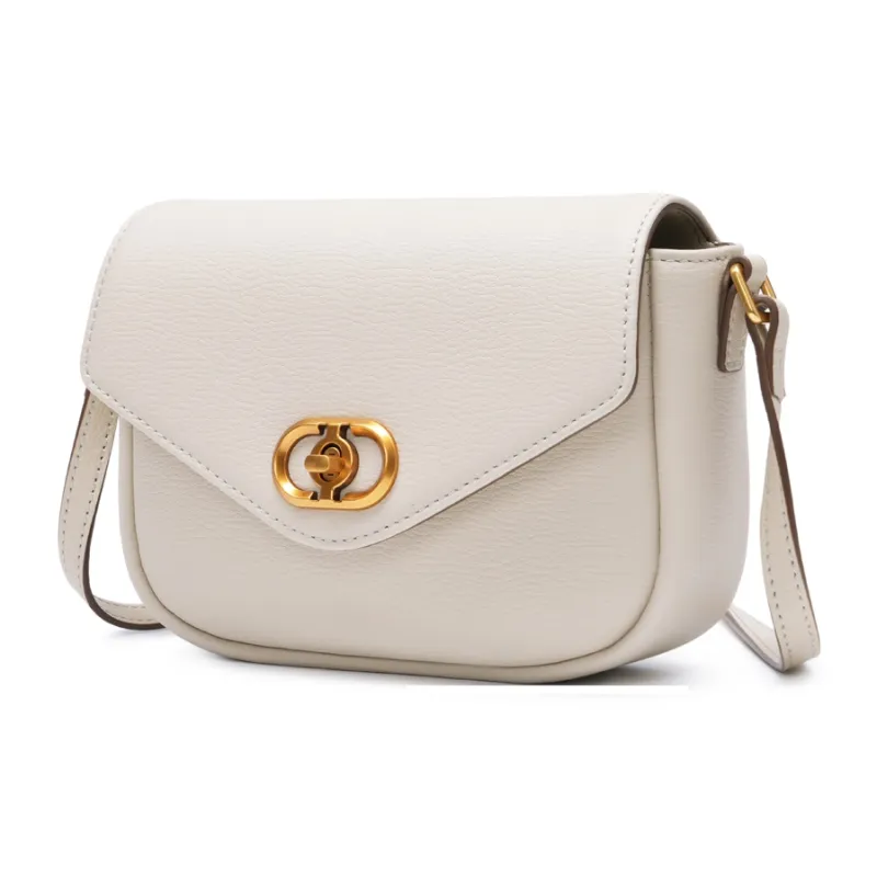 Chrisdien Deny Split Cow Leather Tofu Bag, Small Square Bag, Crossbody Bag, Shoulder Bag Women's Multicolor-7