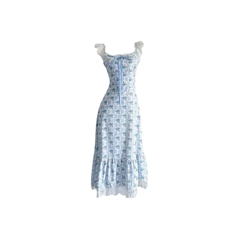 GOSO Slip Dresses Women's Sky Blue-1