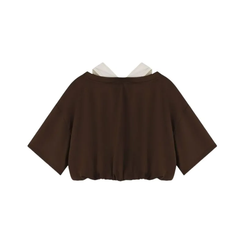YGPRW T Shirts Women's Camel-1