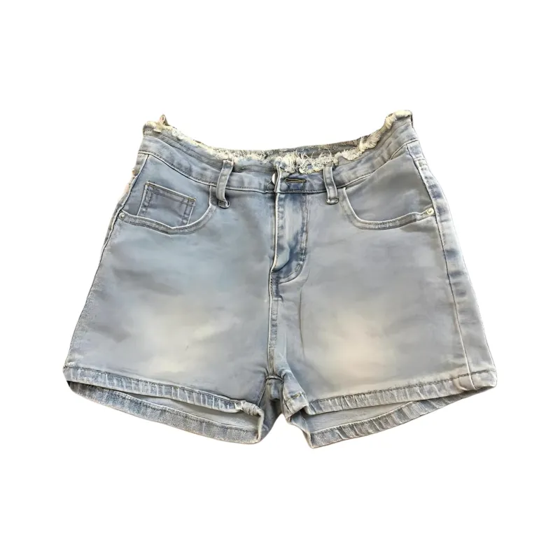 IQC Denim Shorts Women's Blue-0