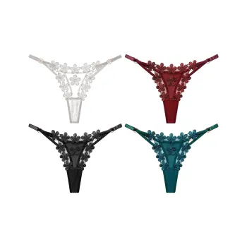 Flowers In Water Underpants Women's 4 Pack