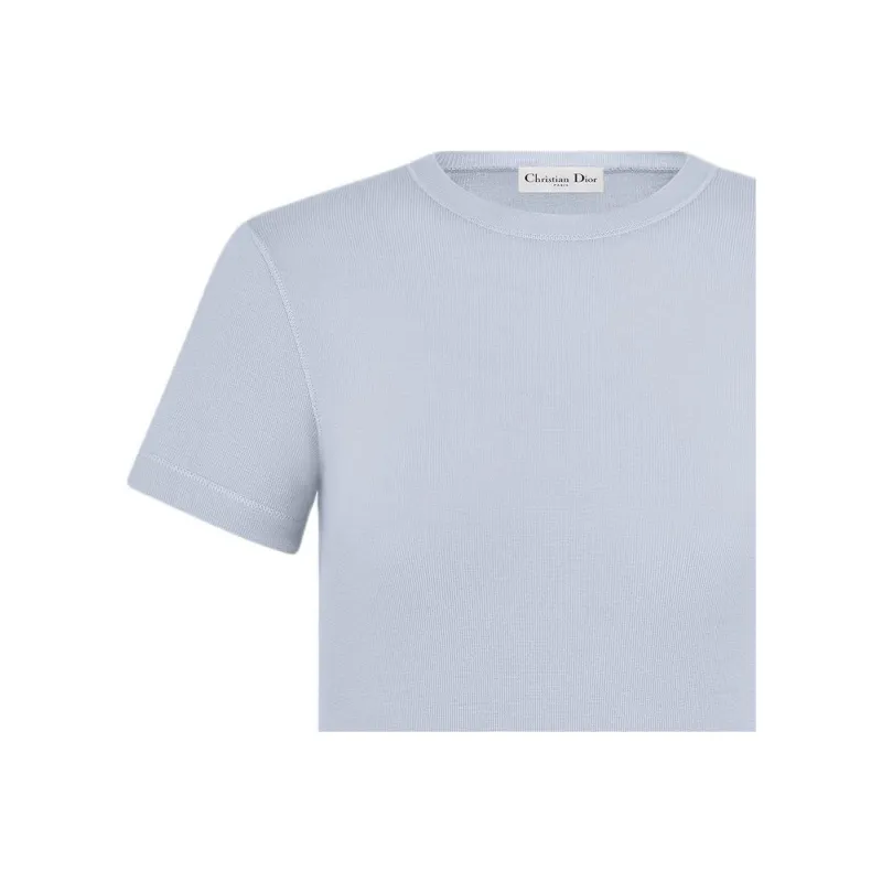 DIOR Regular T Shirt Women's Light Blue-2