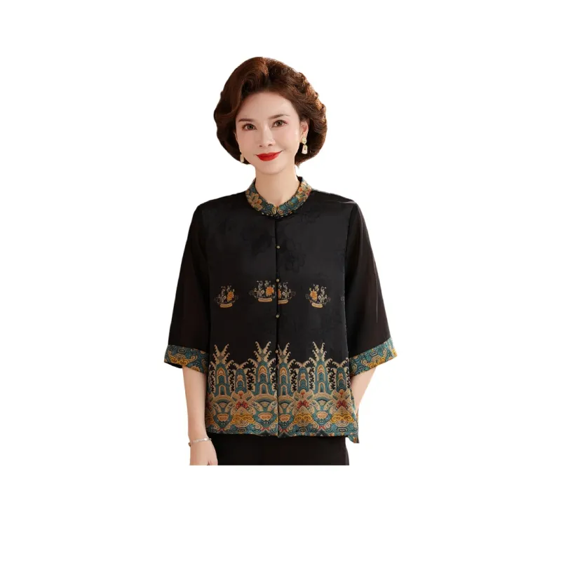 PIERRE CARDIN Chiffon Shirt Women's-3