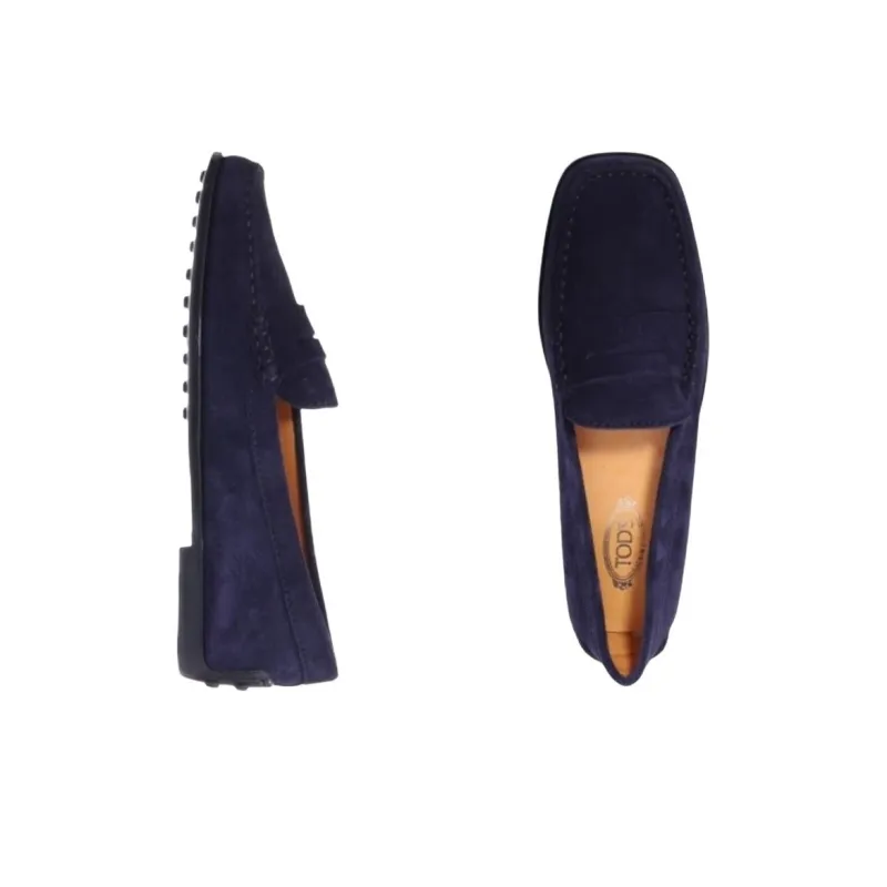 TOD'S City Gommino Loafers Men's Blue-3