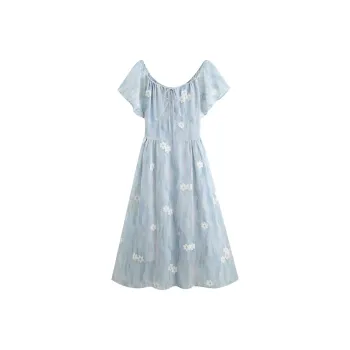 ABCMININ Short Sleeved Dress Women's