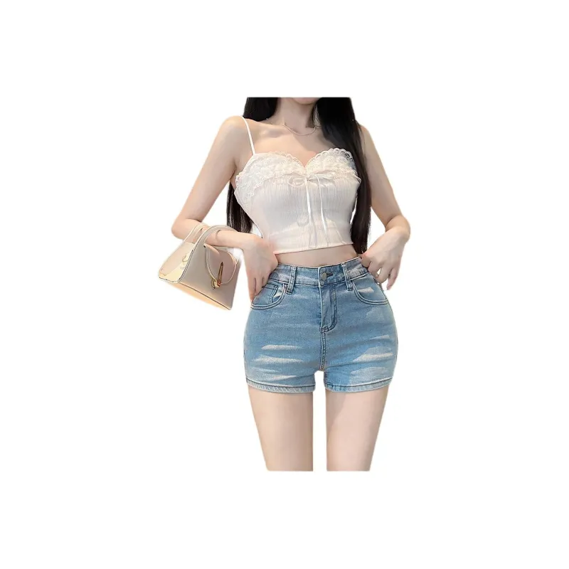 Dior Beauty Denim Shorts Women's-5
