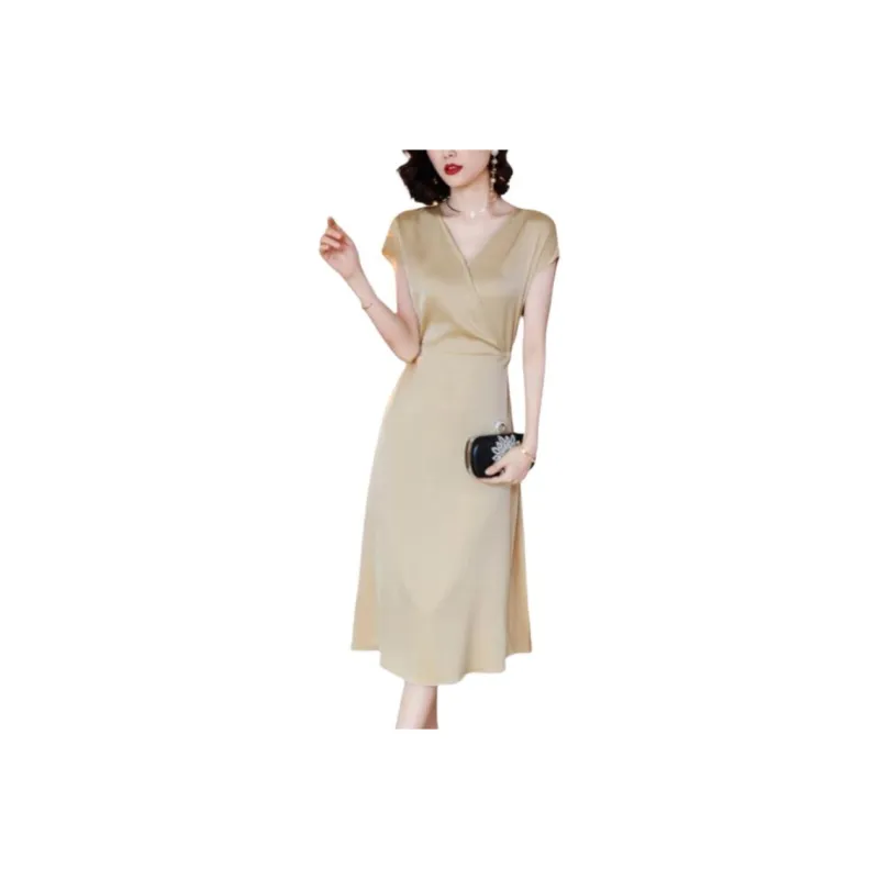 The Temptation Of The Muse Short Sleeved Dress Women's-0