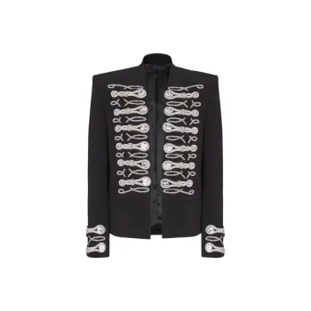 BALMAIN Jackets & Coats Men's Black